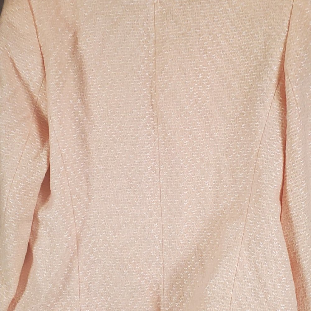 AUTHENTIC VINTAGE  ESCADA PINK TWEED JACKET - Picture 6 of 7